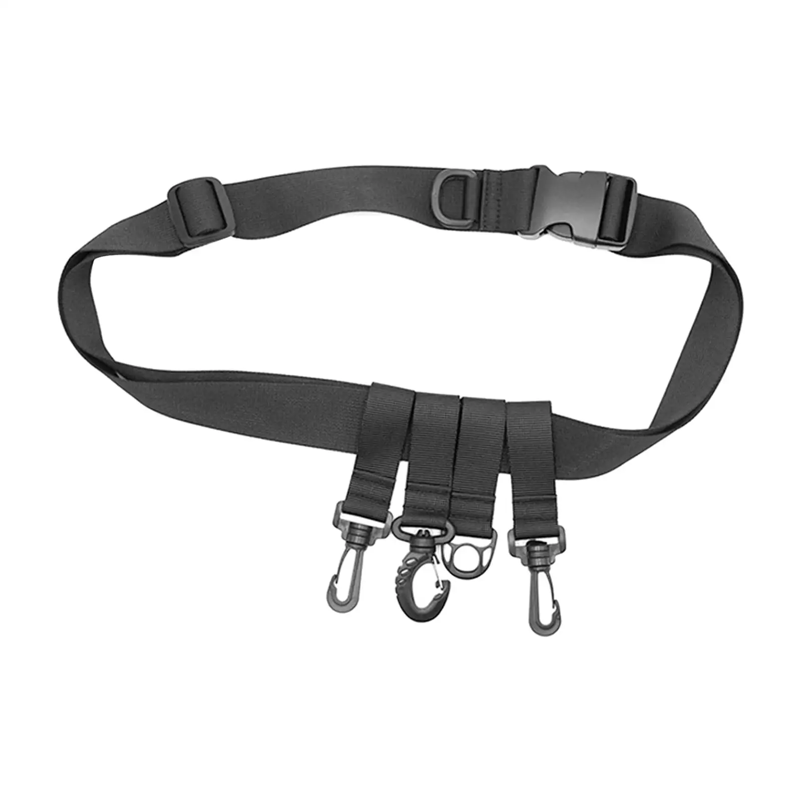 Waist Belt Strap Quick Release Buckle Multifunctional Fishing Wader Belt Fishing Wading Belt for Rock Fishing Boat Bank Fishing 6