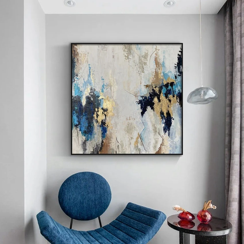 

Abstract Wall Decor Canvas Art Picture Crafts Artwork Oil Painting Hand Decorative Item Canvas Painting Hot Selling Pieces