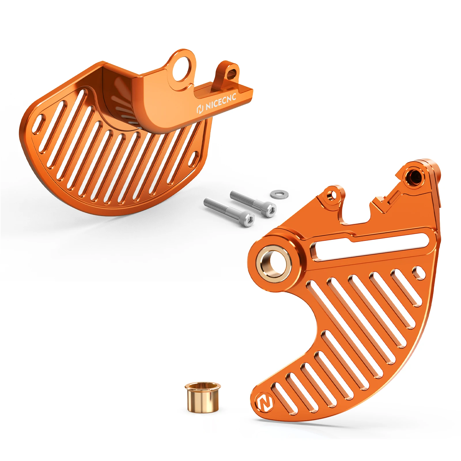 NICECNC Für 2025 2024 KTM EXC 300 6D TPI XCW XCFW EXCF 500 450 350 300 250 200 150 125 SX XC SXF Vorderer und Hinterer Bremsscheibenschutz K – Detail 12