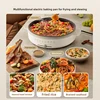 220V Electric Crepe Maker Household Deepen Pancake Baking Pan Multi Cooker with 34cm Diameter Home Electric Frying Pan 3