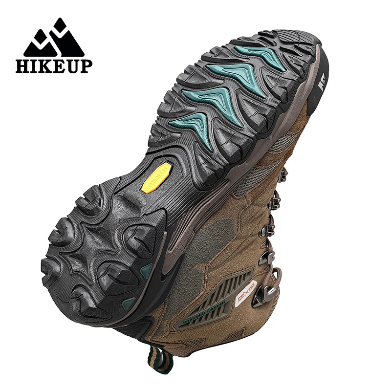 HIKEUP Winter Boot Männer Outdoor Wanderschuhe Wildleder High Top Leder Outdoor Trekking Turnschuhe Herren Berg Taktische Stiefel – Detail 22