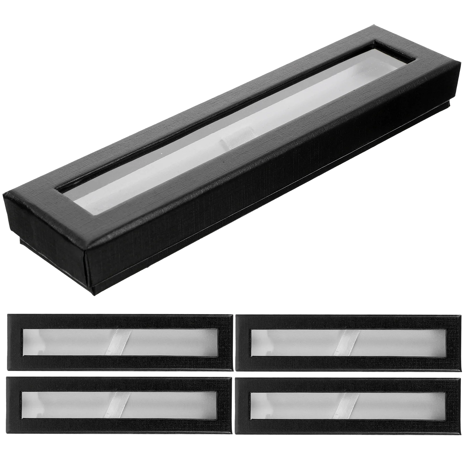 5 Pcs Heaven and Earth Cover Pen Case Organizer Ballpoint Pencil Gift Boxes Fountain Paper Empty