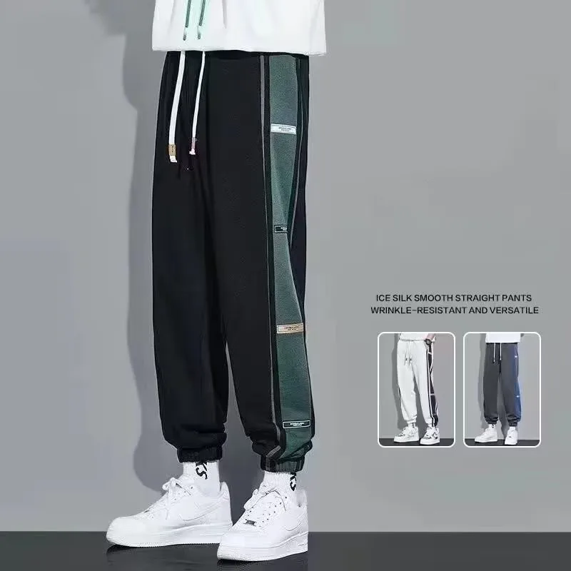 

Harajuku Wide leg Sweatpants Male Oversize Pants Men’s Streetwear Baggy Pants Casual Sport Basketball Trousers Men 2023 New