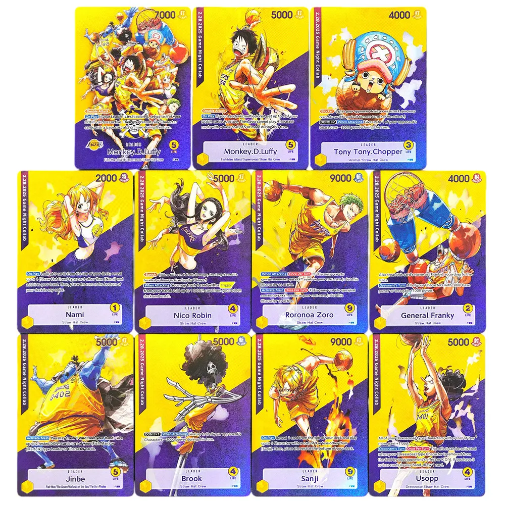 DIY One Piece Card Game Basketball Luffy Leader Nami Zoro Robin Sanji Chopper Brook Collection English TCG Anime Game Cards - AliExpress 26 DIY One Piece Card Game Basketball Luffy Leader Nami Zoro Robin Sanji Chopper Brook Collection English TCG Anime Game Cards - AliExpress 26
