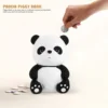 Elephant Money Piggy Bank The Gift Cartoon Panda Coin Container Anti-fall Jar Girls 6