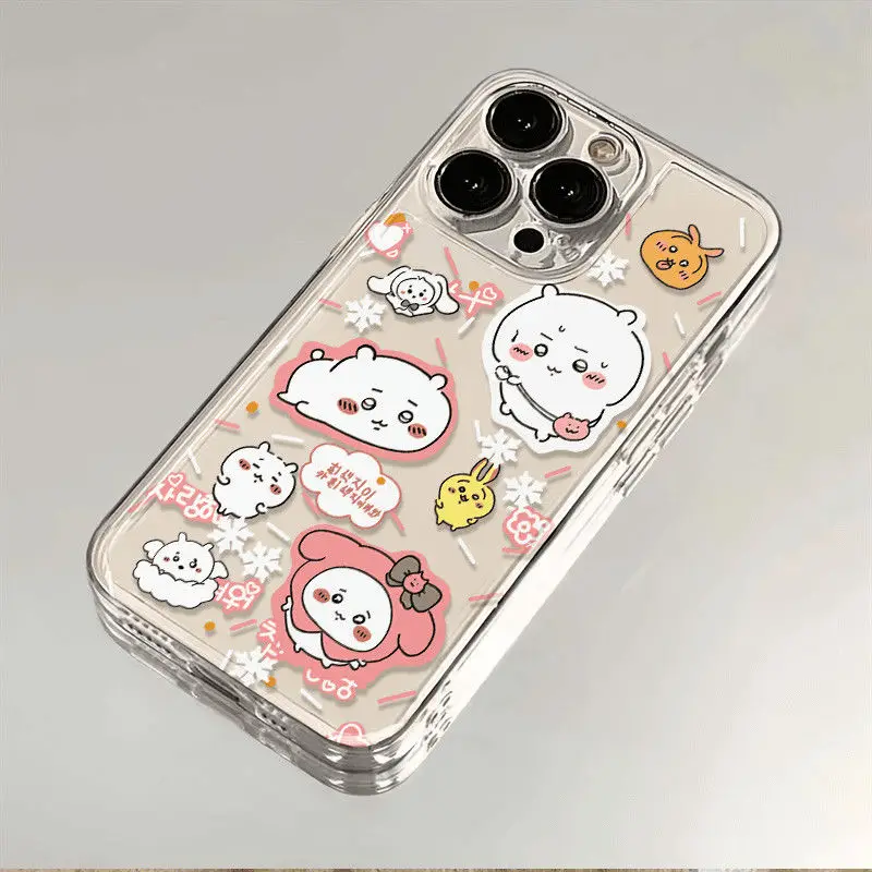 Chiikawa Lovely Phone Case For iPhone 16 15 14 13 12 11 Pro Max XR