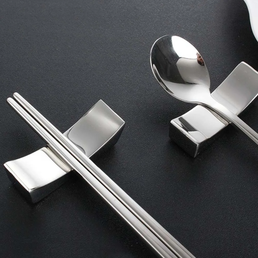 Metal Reusable Restaurant Rest Stand Spoon stand Fork Rack Chopstick Rack Tableware Chopsticks Holder