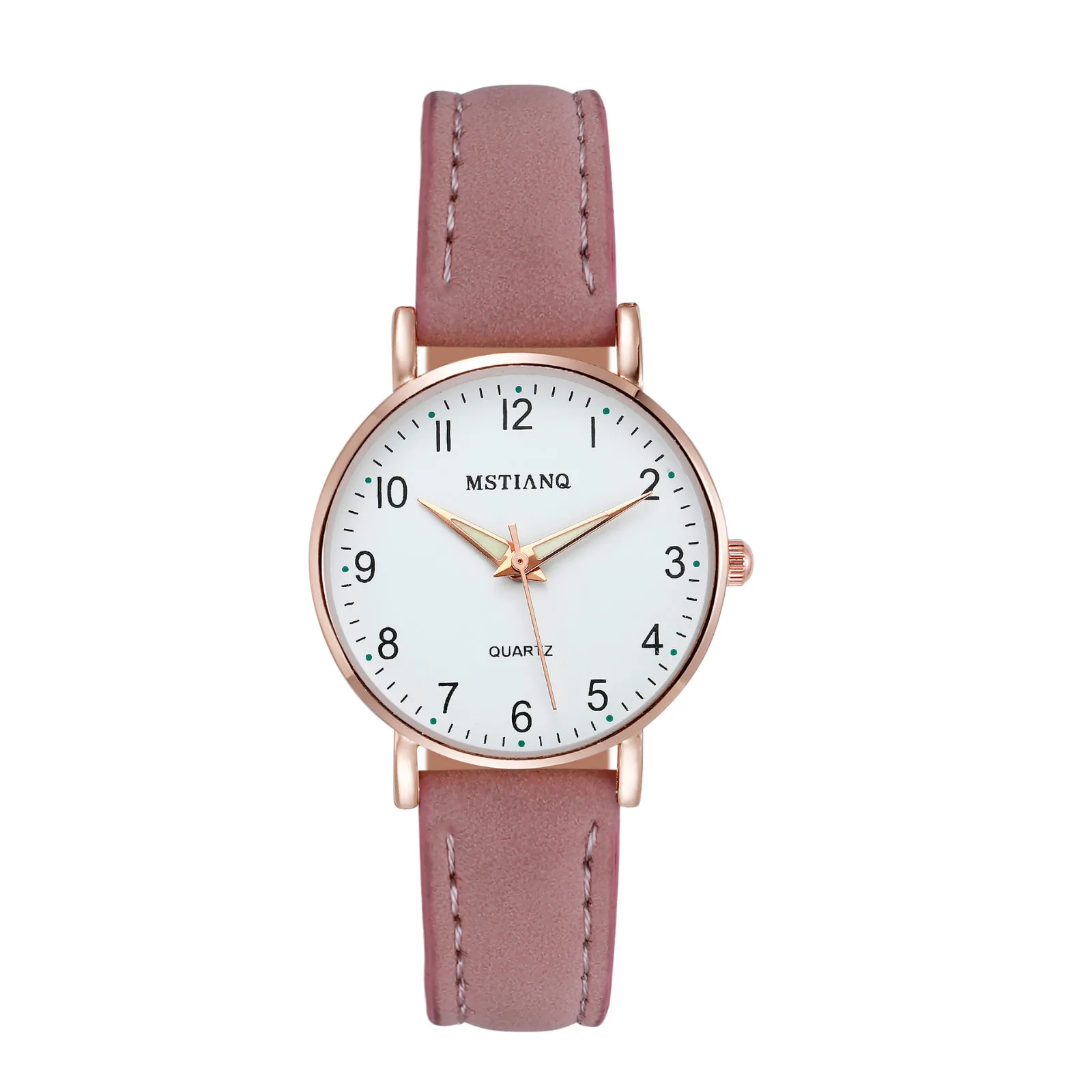 

Simple Watches For Women Fashion Luminous Retro Quartz Watch Ladies Frosted leather Belt Wristwatches relogio feminino
