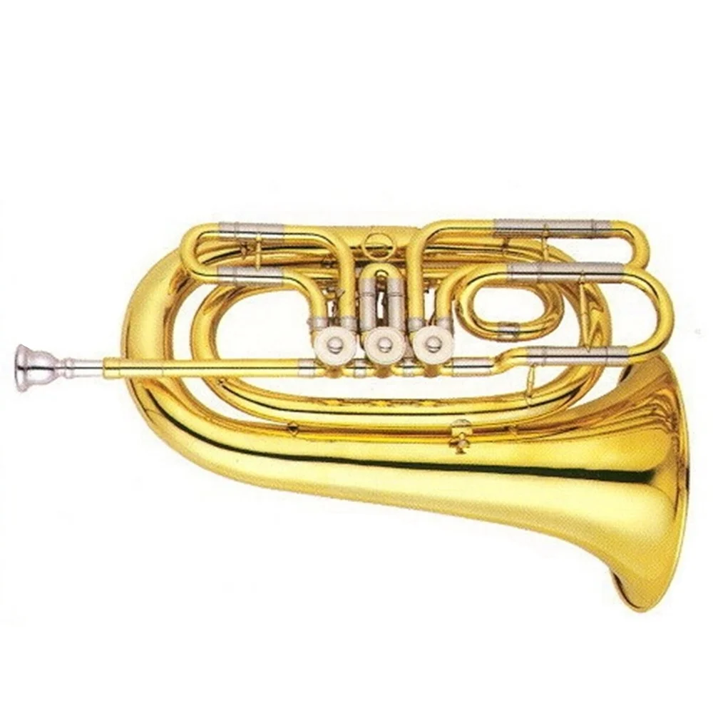 Gold lacquer Tone C Bass Fluegelhorn Entry model