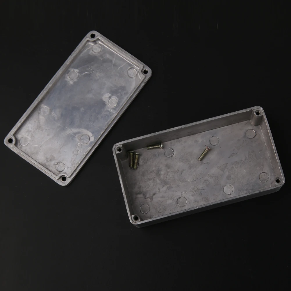 1-5Pcs 1590B Gitarre Effekte Pedal Gehäuse Aluminium Diecast Stomp Box Fall 112x60x31mm Kippschalter Box Langlebig Instrument Kit – Detail 13