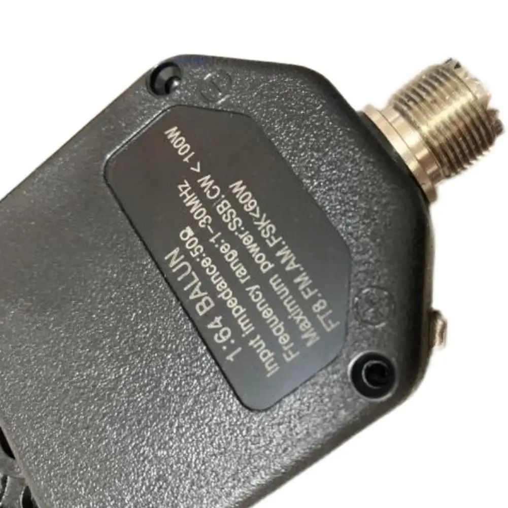 1:64 Balun End Fed Half Wave Antenna Balun 1-30MHz 100W PEP EFHW Balun