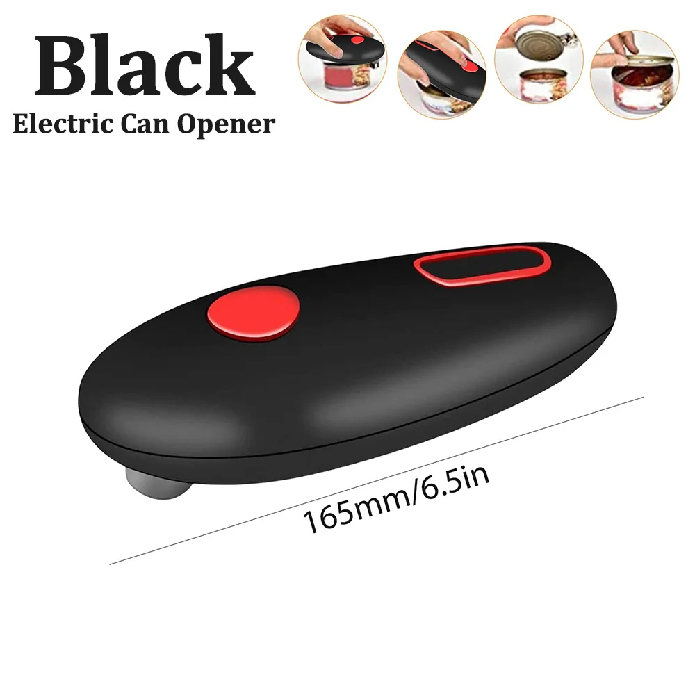 Automatic Jar Opener Tin Can Open Machine Touch None Sharp Edges Electric High Power Jar Tin Opener Kitchen Gadgets Can Openers