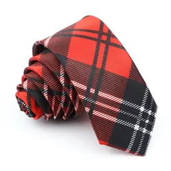 Retro Green Striped Tie and Red Checkered Belt Scarf Set - Unisex Casual Fashion Accessories (1)