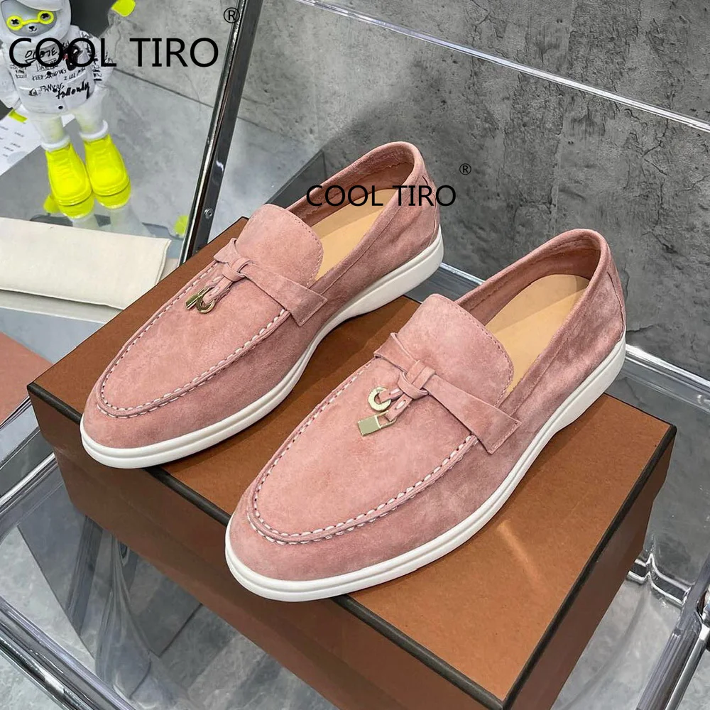 Håndfuld plyndringer Opgive Pink Suede Loafers Women | Leather Driving Shoes | Leather Walk Loafers -  Summer Loafers - Aliexpress