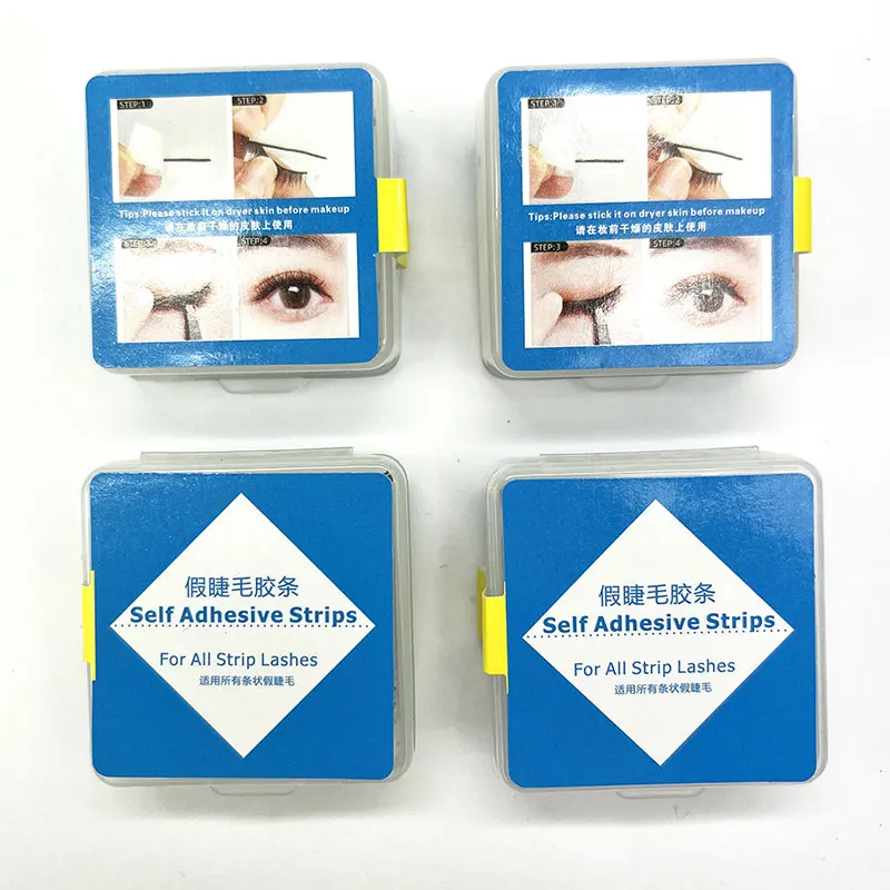 False Eyelashes 40 Pcs Reusable Self-Adhesive Glue-Free False Eyelashes