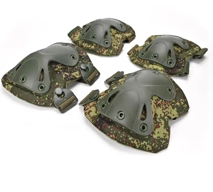Russian Camouflage Knee Pad Green Outdoor Protect