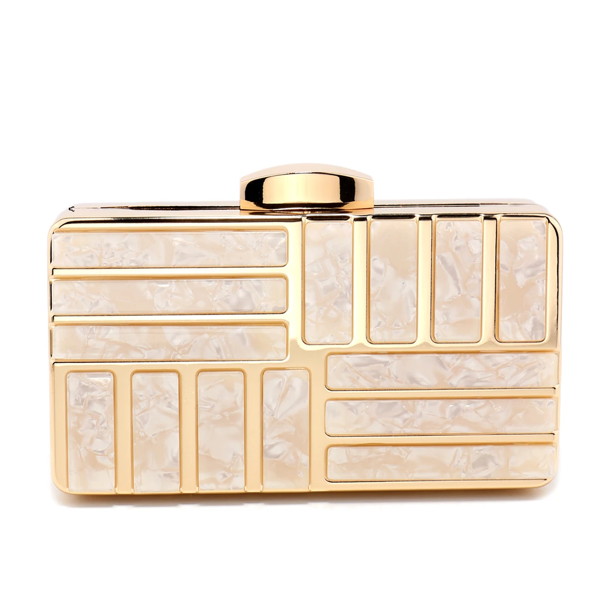 Acrylic Clutch Evening Bag Luxury Glitter Handbag