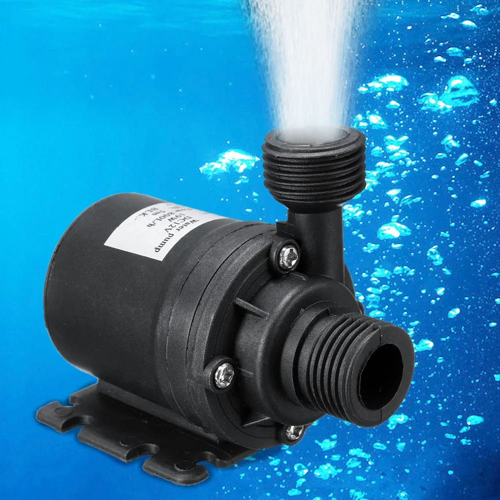 Aquarium Water Pump Ultra Quiet Mini Brushless Motor Submersible Adapter Pond Fountain For Fish Tank Separate Plug