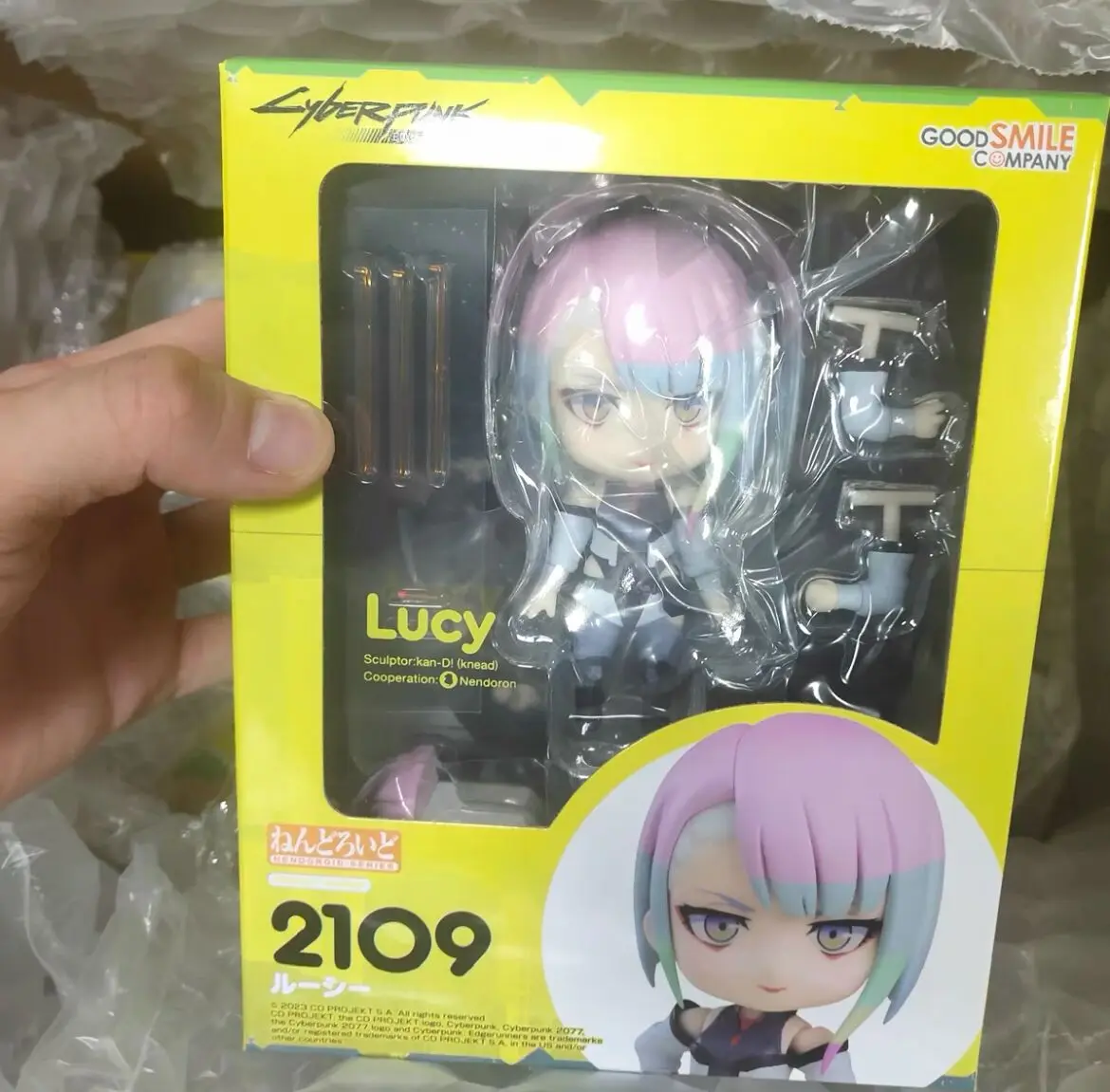 Stock 100% Original GSC 2109 LUCY CYBERPUNK: EDGERUNNERS PVC