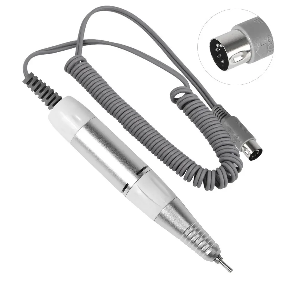 Electric Nail Drill Pen Handle File Polish Grind Machine Handpiece Manicure Pedicure Tool 5 PIN PLUG Nail Drill Accessories 4