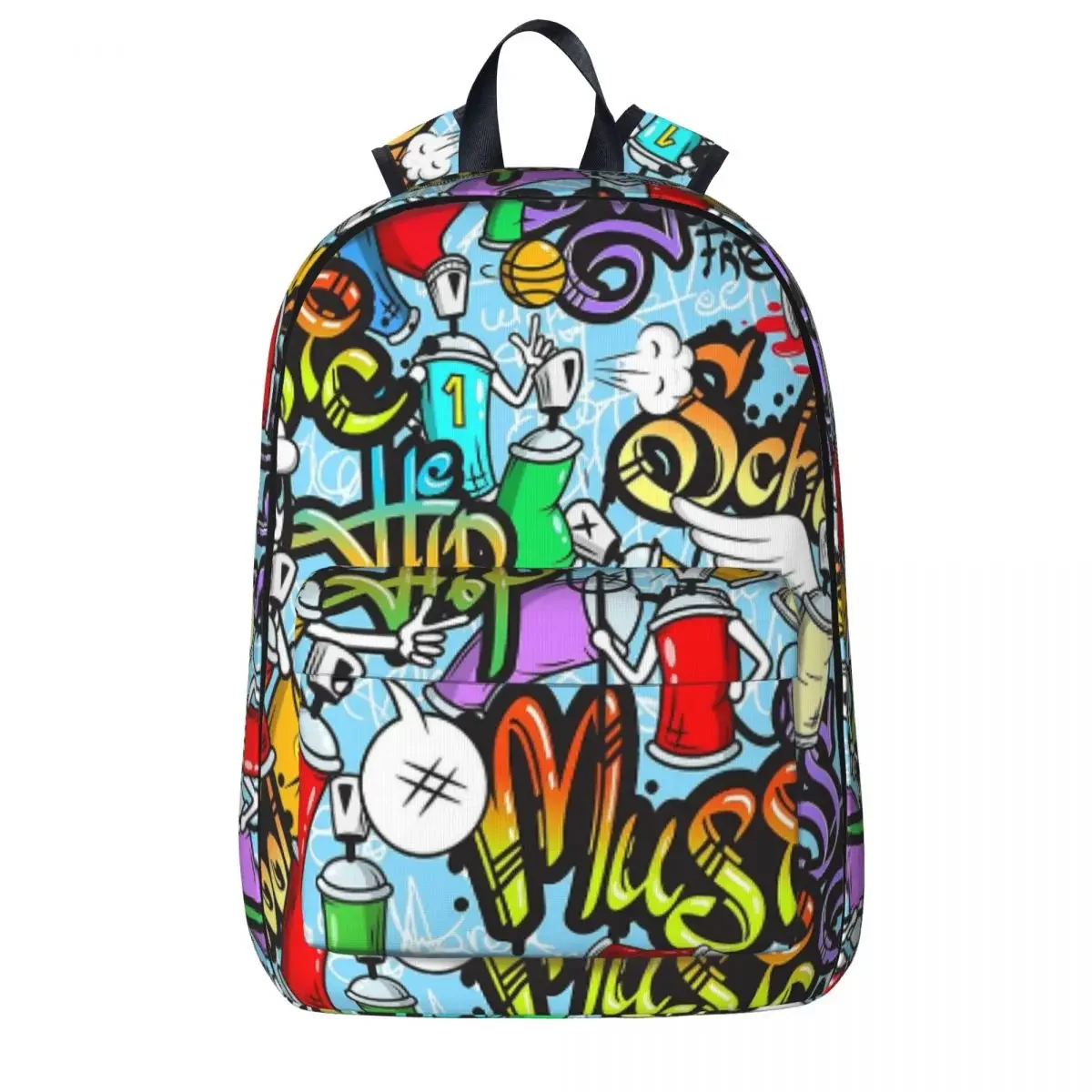 

Graffiti Backpacks Large Capacity Student Book bag Shoulder Bag Laptop Rucksack Waterproof Travel Rucksack Children School Bag