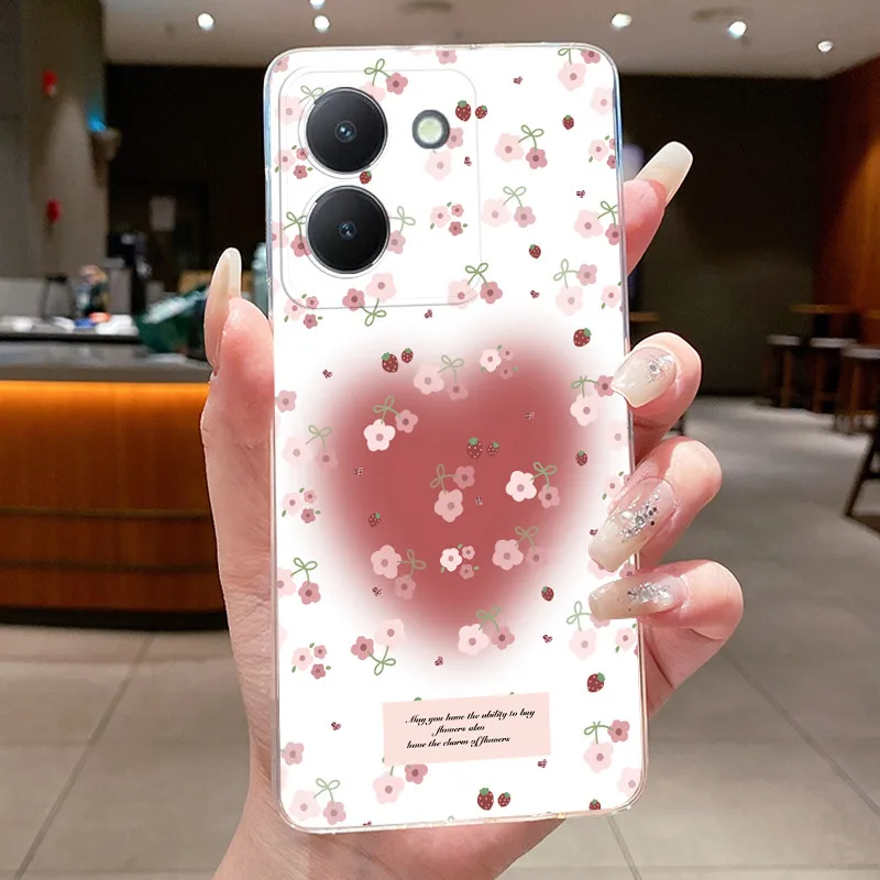 Transparent Butterfly Soft Silicone TPU Phone Case - Protective Casing