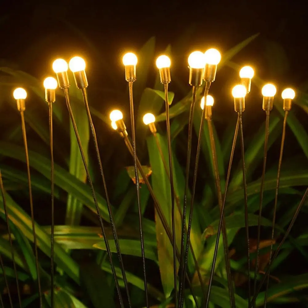 

Solar LED Light Outdoor Garden s Firework Firefly Swaying Landscape ing for Yard Pathway Lawn Decoration