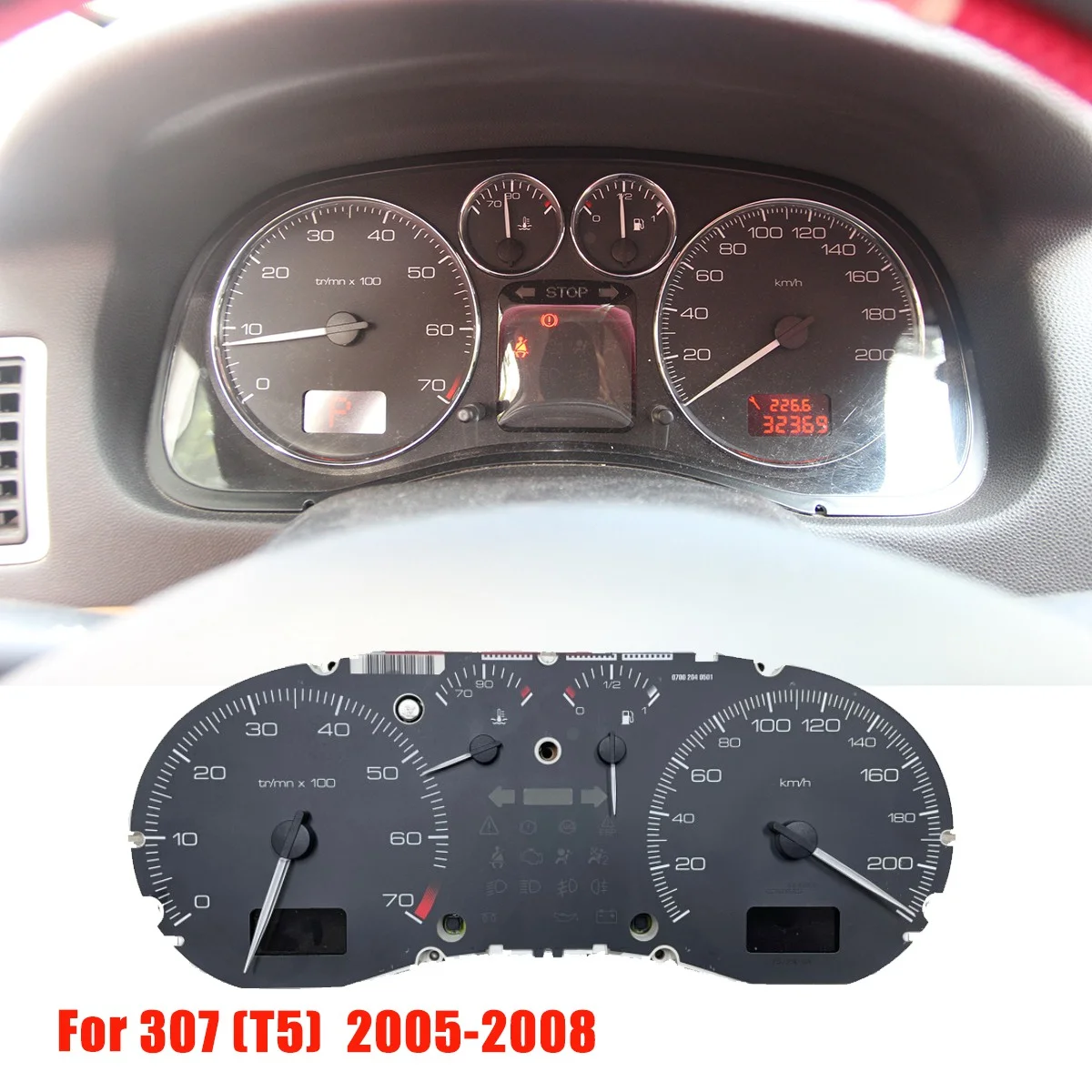 

Тахометр для Peugeot 9659797780 (T5) 05-08 ZQ80330080 A