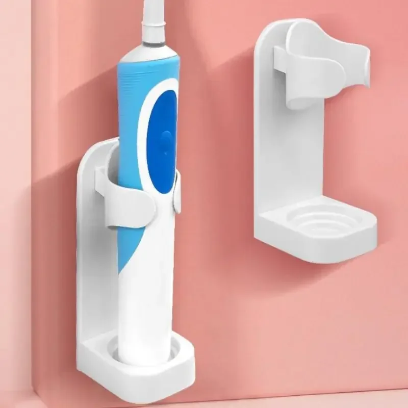 Electric Toothbrush Holder Traceless Stand Rack Wall-Mounted Bathroom Adapt toothbrush holder