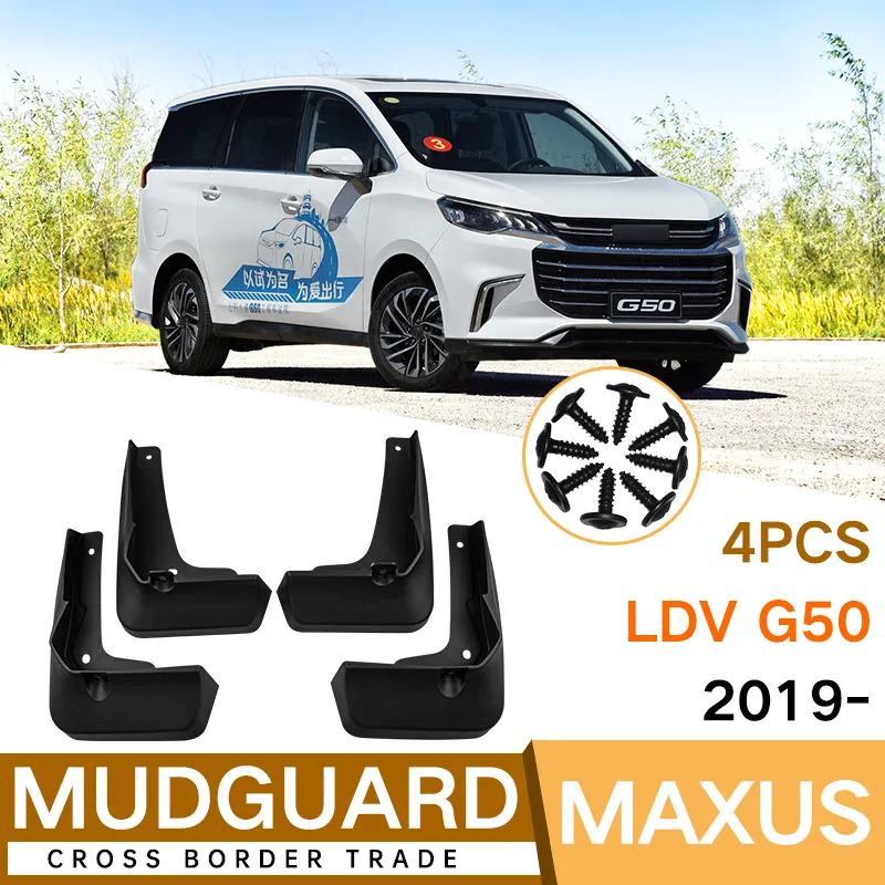 Parafango Paraspruzzi Per Maxus Ldv G50 2019-2023, Paraspruzzi, Paraspruzzi, Parafango Ruote Anteriori Posteriori, Accessori Auto, 4 Pezzi