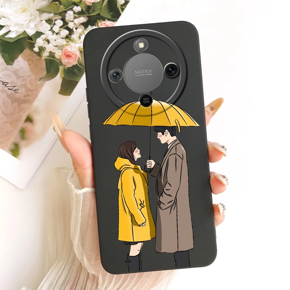 Cool Cat Painted Soft Silicone Case - Stylish Protection