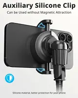 72'' Magnetic Tripod with Remote for iPhone & Android, Extendable Phone Stand Compatible with MagSafe, iPhone 15-11 Series - Image 5