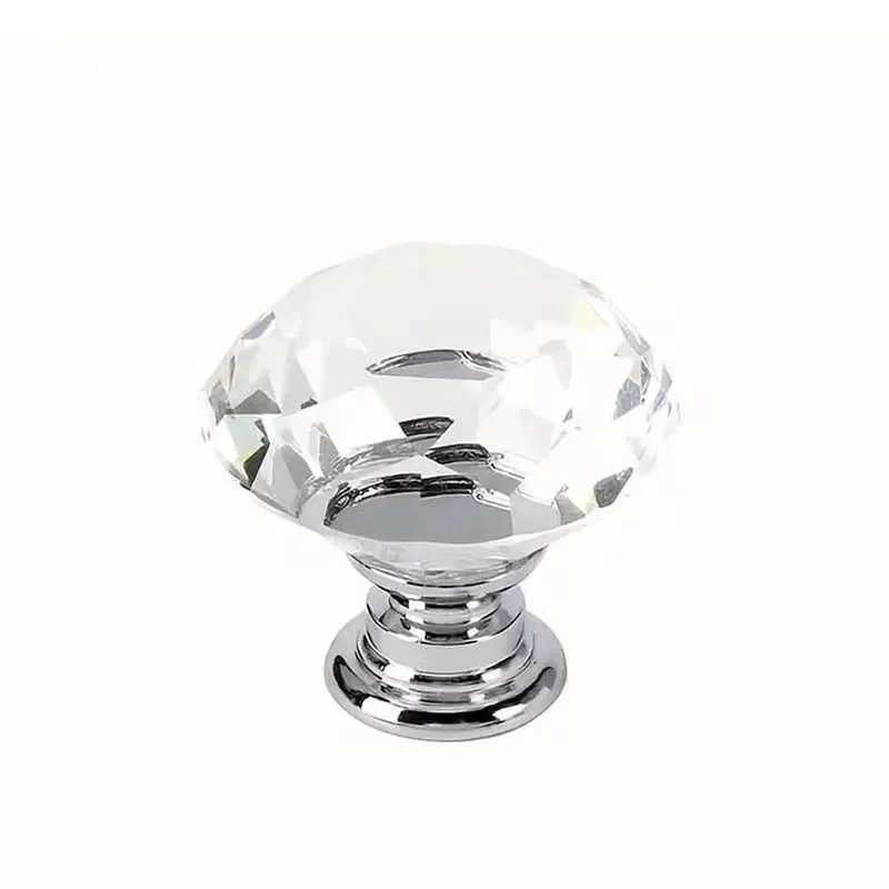 Diamond Crystal Glass Cabinet Knobs 4