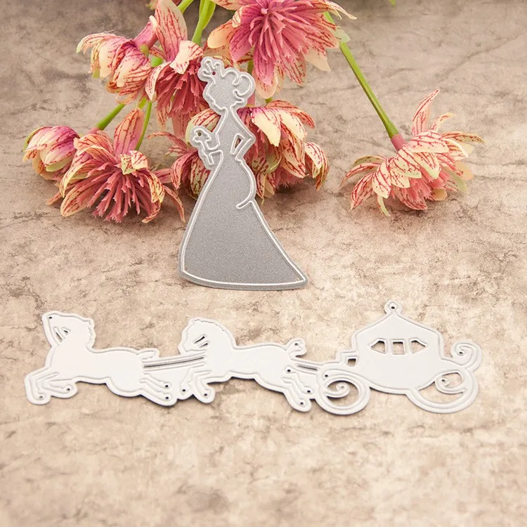 

Metal carriage Cutting dies Stencils for diy scrapbook/photo album Painting ScrapbookAlbum Decorative Embossing DIY Paper Card