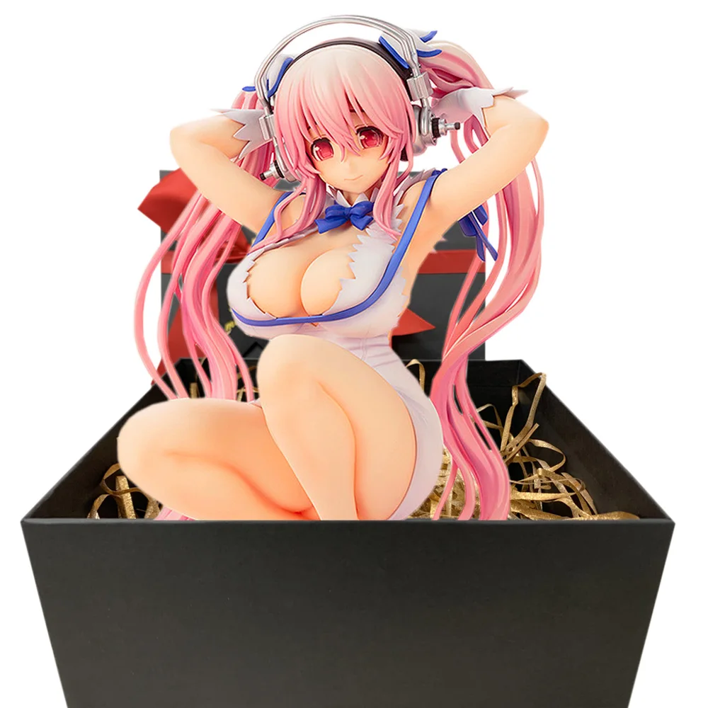 

Sexy Action Figure Sonico - 1/7 - Hestia ver. Anime Figurine Waifu Girl Character Home Decor Collectible Model Toy