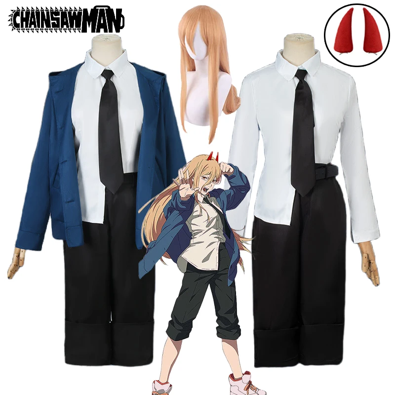 Chainsaw Man-Inspired Power Cosplay Costume for Women