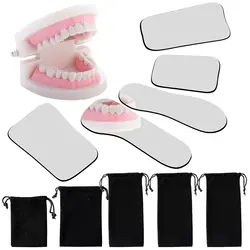 Set of 5 Dental Photography Mirrors - Double - Sided Occlusal Reflective Glass (5pcs)