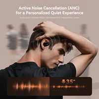 Oneodio SuperEQ D72 Open-Ear Earphones Wireless Bluetooth 5.4 Neckband Headphones IPX4 Air Conduction Sports Earbuds APP Control - Image 5