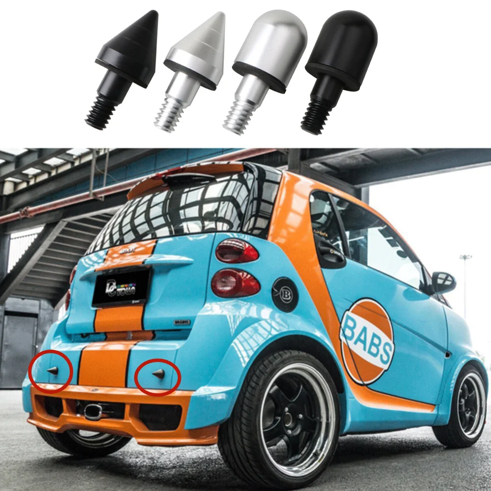 

Car Rear Bumper Spike Guard Protector for Benz SMART Fortwo W 451 W451 2008-2014 Anti Collision 2009 2010-2013 Clips Voiture