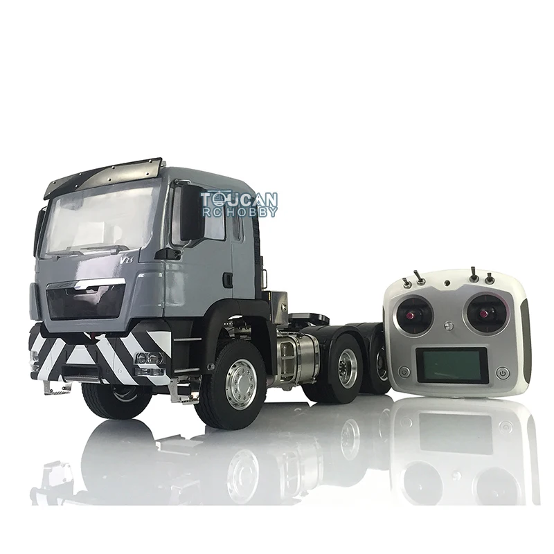 

LESU 1/14 Metal 6*4 Axles Painted Tractor Truck for Remote Control Light Radio Motor Servo Model Toy THZH0953