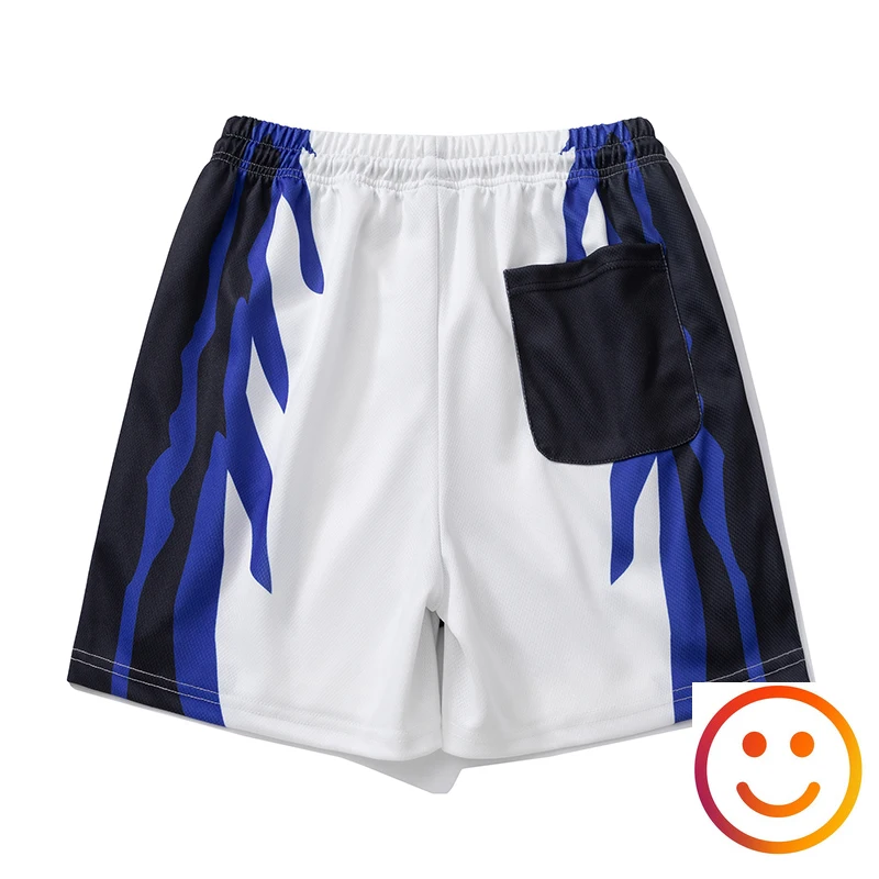 Quick Dry Mesh basketball Shorts Men Women Embroidery Restart Logo Drawstring Patckwork Breathe Shortpant kanye