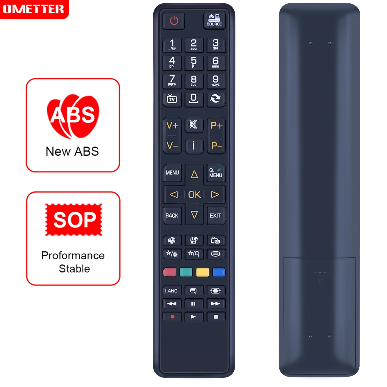 

New RC4825 30076858 remote control for Telefunken TV D32H277N3C D39F185N3C D49F283N3C L20H265M2D L23H277D3 L42F242N3C L55F243N3