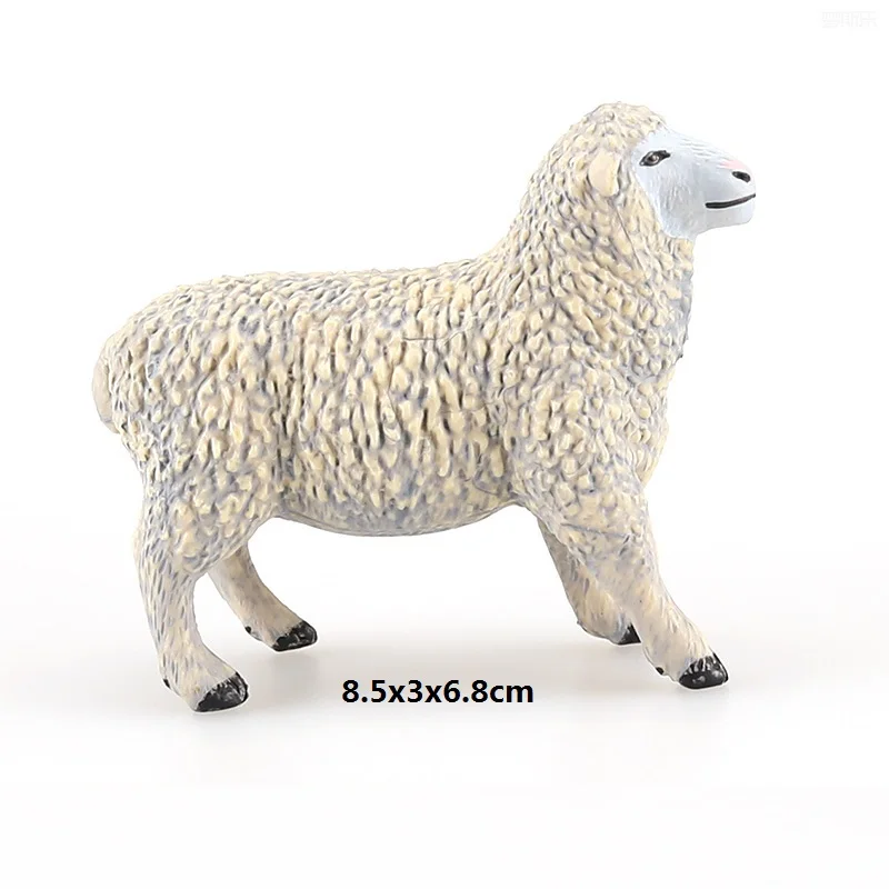 シミュレーション動物羊のヤギの妖精モデルプラスチック手工芸品
