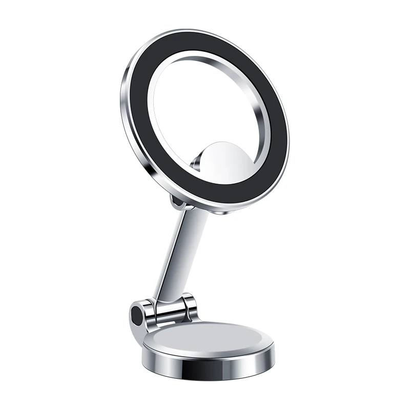 

Универсальный магнитный автомобильный держатель для телефона с вращающимся регулируемым складным держателем для телефона подходит для iPhone 1413 Sams C5Y2