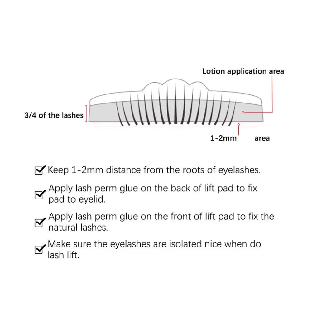 Description Picture 6 of itemLash Lift Kit Semi-Permanent Eyelash Enhancer Lifting Perming Lotion Fixation Glue Curly Lasher Beauty Salon Home Use Pro Kit