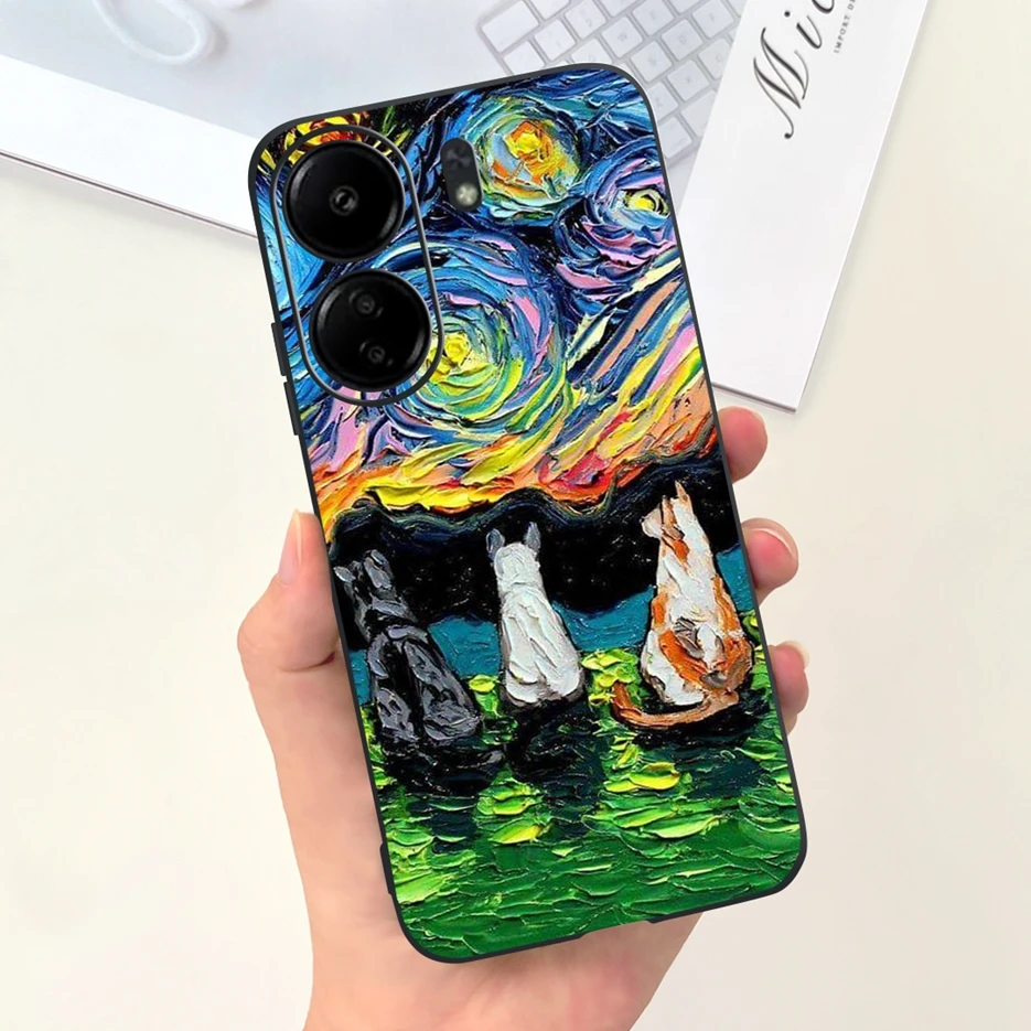 Cute Fashion Painted Soft Phone Case Cover - 2023 Edition