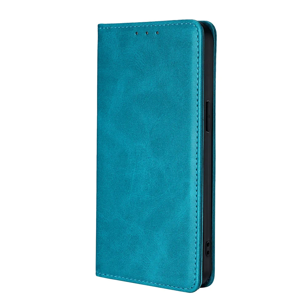 Luxury Wallet Flip Case with Kickstand and Card Slot - Sleek Hard Shell Cover