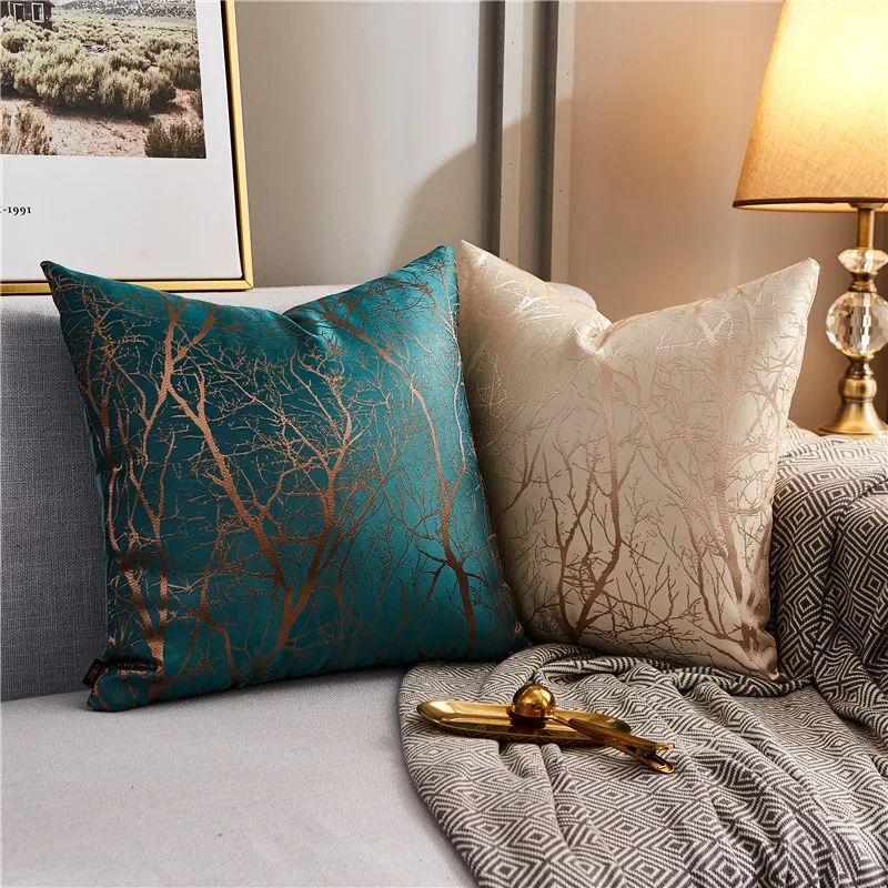

Throw Pillow Cover Living Room Sofa Luxury Pillow Bed Waist Backrest Modern Simple Cushion