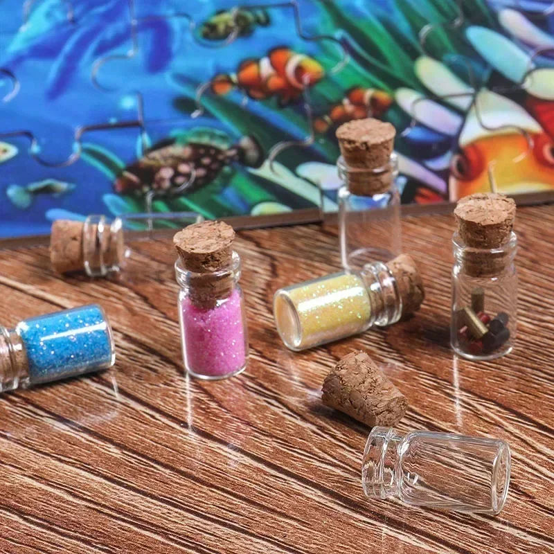 10PCS 5ml-20ml ڸũ     DIY  ̴   ڸũ ޽   ҿ 