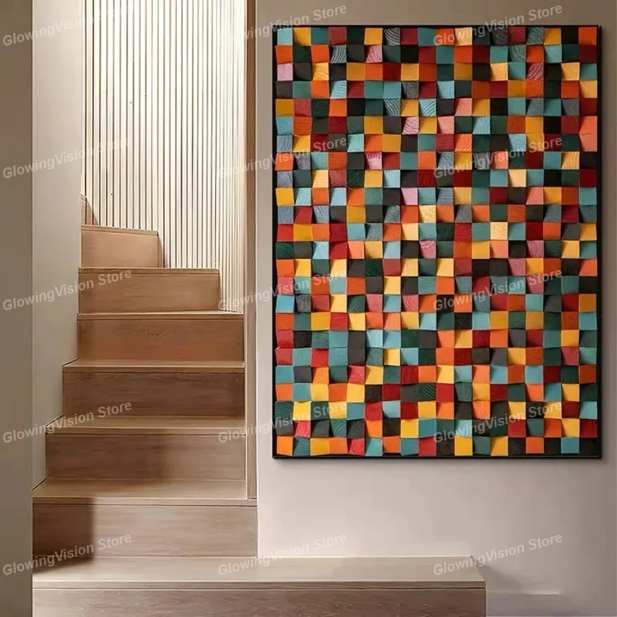 3D Wood Wall Panel 3
